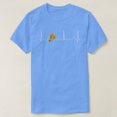 Pizza Heartbeat Funny Design for Pizza Lovers 1672 T-shirt (Design voorkant)