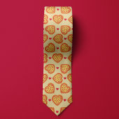 Pizza Hearts Schattige Fun Pizza Lover Stropdas