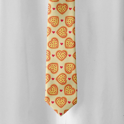 Pizza Hearts Schattige Fun Pizza Lover Stropdas