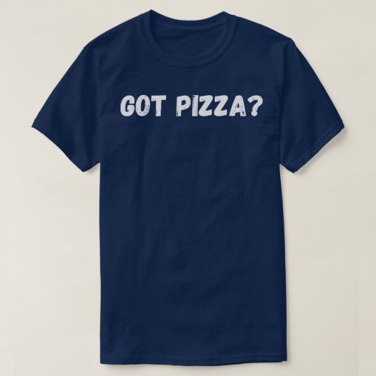 Pizza heeft Pizza 501 T-shirt (Design voorkant)