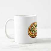 Pizza Heerlijk (lekker) Koffiemok (Links)