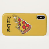 Pizza Hoesje-Mate Barely iPhone X Case-Mate iPhone Case (Achterkant (horizontaal))
