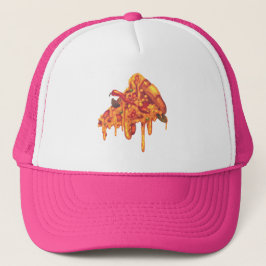 Pizza honkbalpet trucker pet