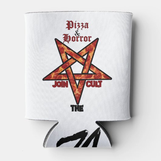 Pizza&Horror Cult Blikjeskoeler (Voorkant)