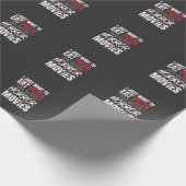 Pizza Horror Films Halloween Ontwerp_1 Cadeaupapier (Hoek)