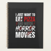 Pizza Horror Films Halloween Ontwerp_1 Planner (Voorkant)