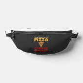 Pizza Horrorfilms Halloween Schedel Vleermuizen Sp Heuptasje (Liggend)