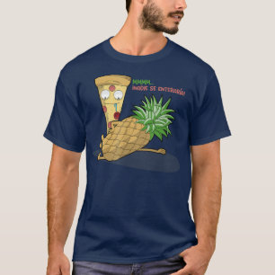 Pizza houdt van ananas Spaans T-Shirt