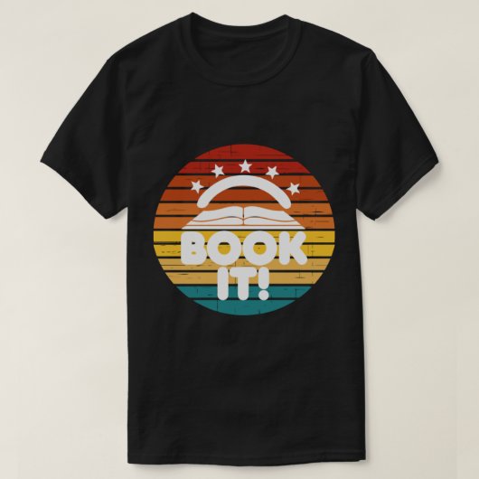 Pizza Hut Book it T-shirt (Design voorkant)