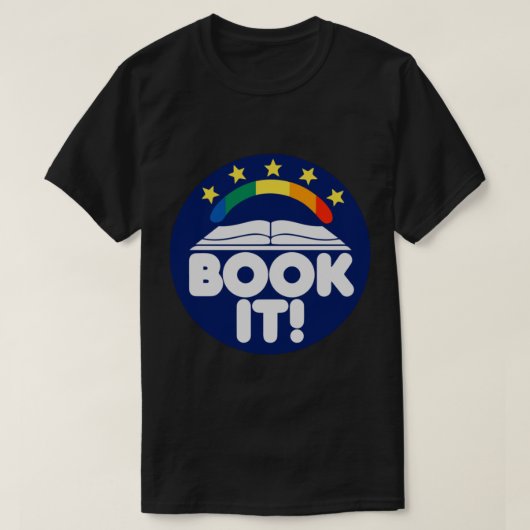 Pizza Hut Book it T-shirt (Design voorkant)