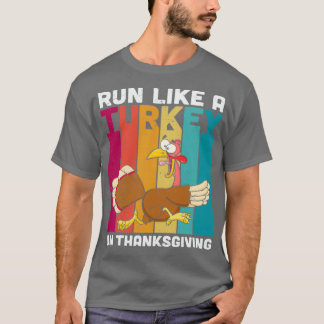 Pizza in plaats daarvan Thanksgiving Looppas als e T-shirt