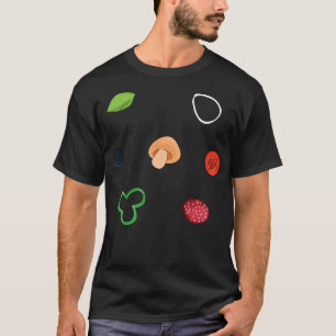 Pizza Ingrediënten T-shirt