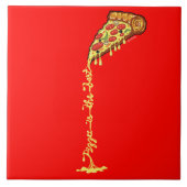 Pizza is de beste tegeltje (Voorkant)