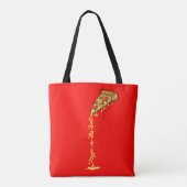Pizza is de beste tote bag (Achterkant)