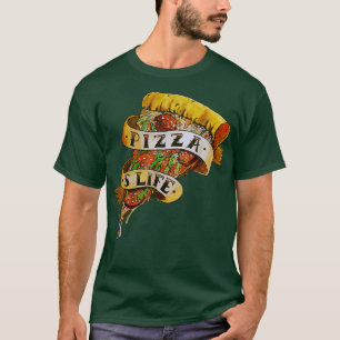 Pizza is het leven 17413368 t-shirt