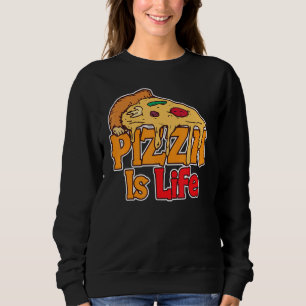 Pizza is leven pizza makers pizza feest trui