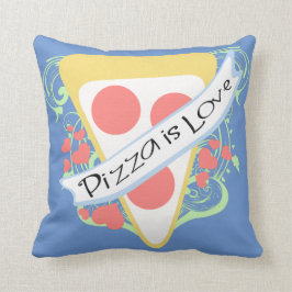 Pizza is Love Kussen
