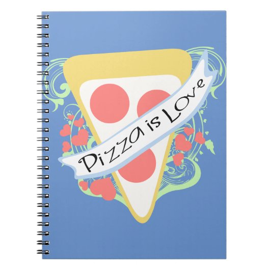 Pizza is Love Notitieboek (Voorkant)