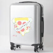 Pizza is Love Sticker (Koffer)