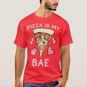 Pizza is mijn baasje t-shirt