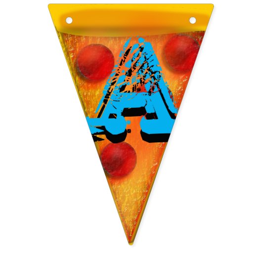 Pizza is mijn bae Pizza-partij die bloedzuigers bu Vlaggetjes (Vijftiende vlag)