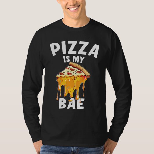 Pizza Is Mijn Bae T-shirt (Voorkant)
