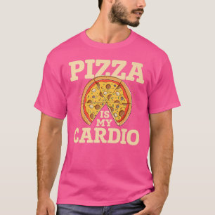 Pizza is mijn Cardio Pizza Lover die Pizza Italia T-shirt