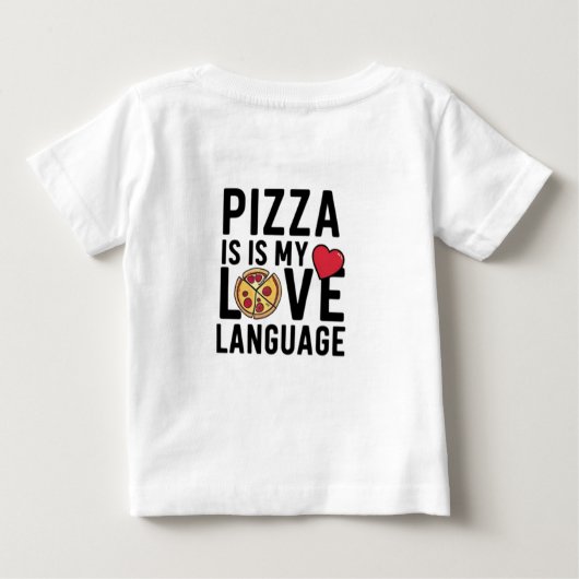 Pizza is mijn liefdestaal (Achterkant)