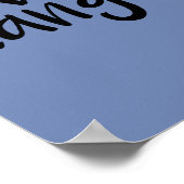 Pizza is mijn liefdestaal poster (Hoek)