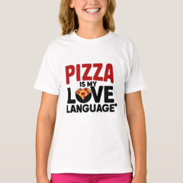 Pizza is mijn liefdestaal t-shirt