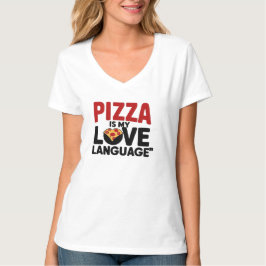 Pizza is mijn liefdestaal t-shirt