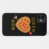 Pizza Is Mijn Valentijn Case-Mate iPhone Case (Achterkant (horizontaal))