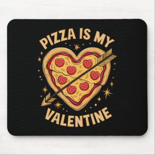 Pizza Is Mijn Valentijn Feest Viering Humor Liefhe Muismat