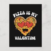 Pizza Is Mijn Valentijn Feestdagenkaart (Voorkant)
