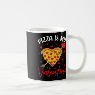 Pizza is mijn Valentijn Funny Valentijnsdag Boys G Koffiemok