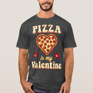 Pizza is mijn Valentijn Funny Valentijnsdag Gamer T-shirt