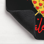 Pizza Is Mijn Valentijn Grappige Valentijnsdag Har Muismat (Hoek)