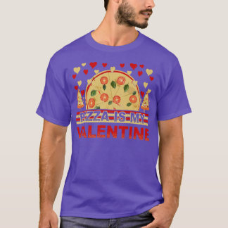 Pizza is mijn Valentijn Heart Toddler jongens Kind T-shirt