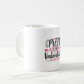 Pizza is mijn Valentijn Koffiemok (Voorkant links)
