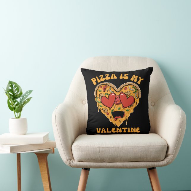 Pizza Is Mijn Valentijn Kussen (Stoel)