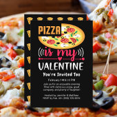 Pizza is mijn Valentijn leuk feestje Kaart