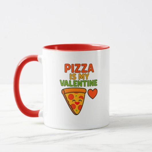 Pizza is mijn Valentijn Mok (Links)