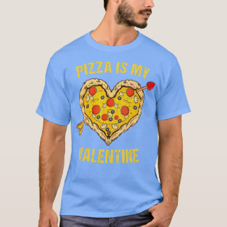 Pizza is mijn Valentijn Pizza Heart Valentijnsdag T-shirt