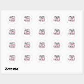 Pizza is mijn Valentijn Ronde Sticker (Vel)