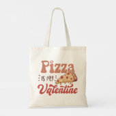Pizza is mijn Valentijn Tote Bag (Achterkant)