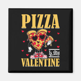 Pizza Is Mijn Valentijnsdag Grappige Valentijnsdag Magneet