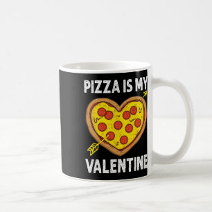 Pizza Is Mijn Valentijnsdag Mannen Vrouwen Jongens Koffiemok