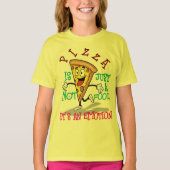 Pizza is not just a food, it's an emotion t-shirt (Voorkant)