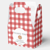 Pizza Italiaans Casual Baby shower Favoriete Tas D Bedankdoosjes (Geopend)