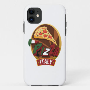 Pizza Italië. Ondersteuning voor Pizza. Case-Mate iPhone Case